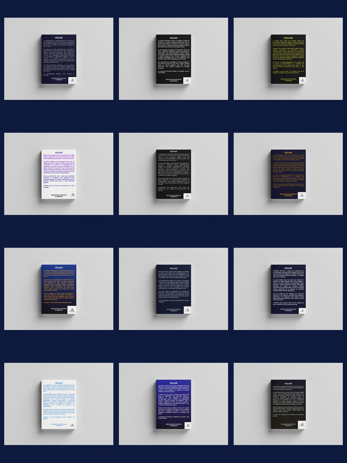 Pack Complet — Les 12 ebooks FLIXMARKET 2026
