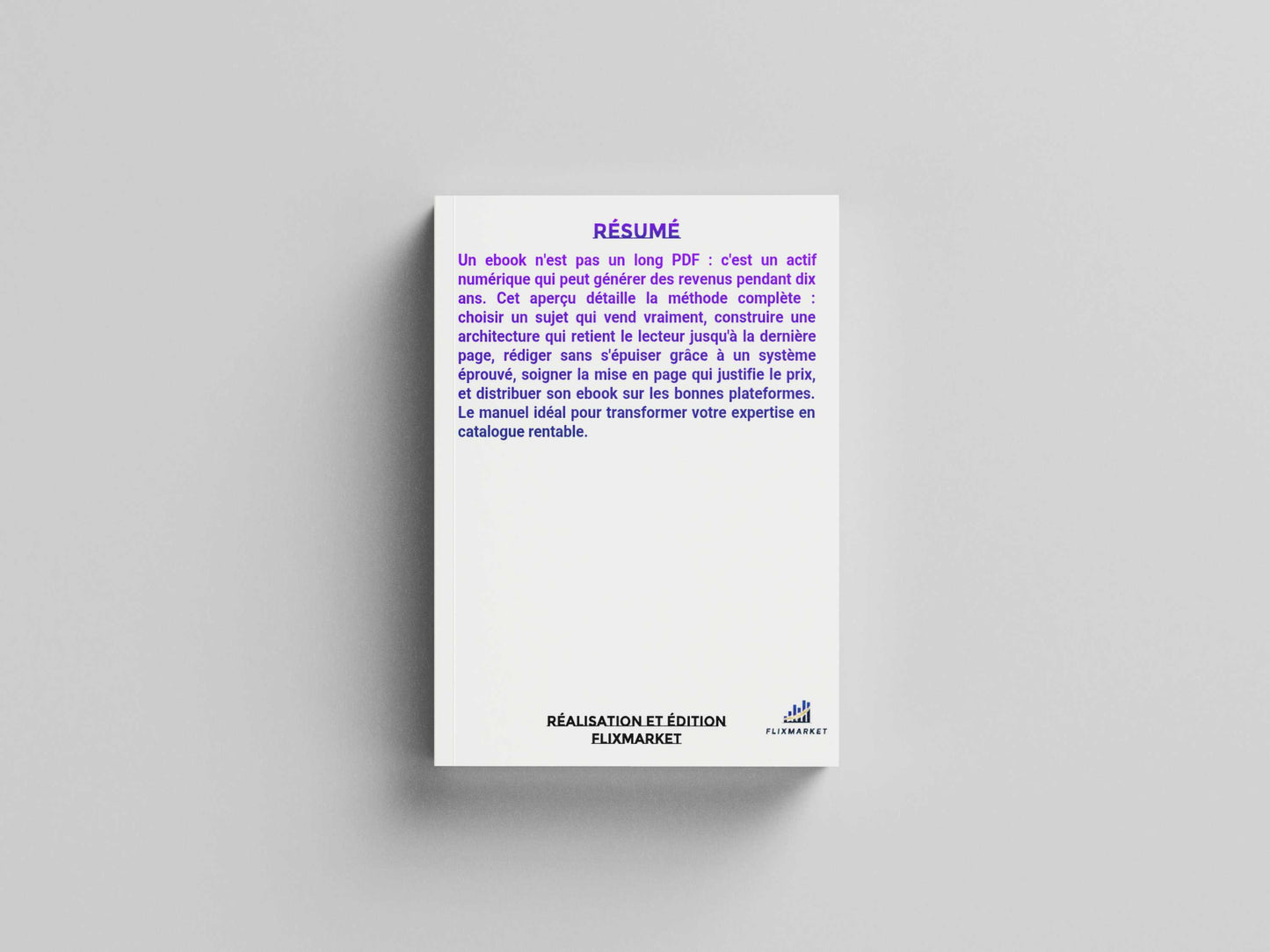Créer des Ebooks qui Vendent — Édition Découverte